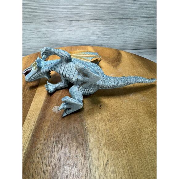 2005 TM Dragon Figure Fantasy Creature Purple 11”. Set Of Two. - Picture 12 of 12